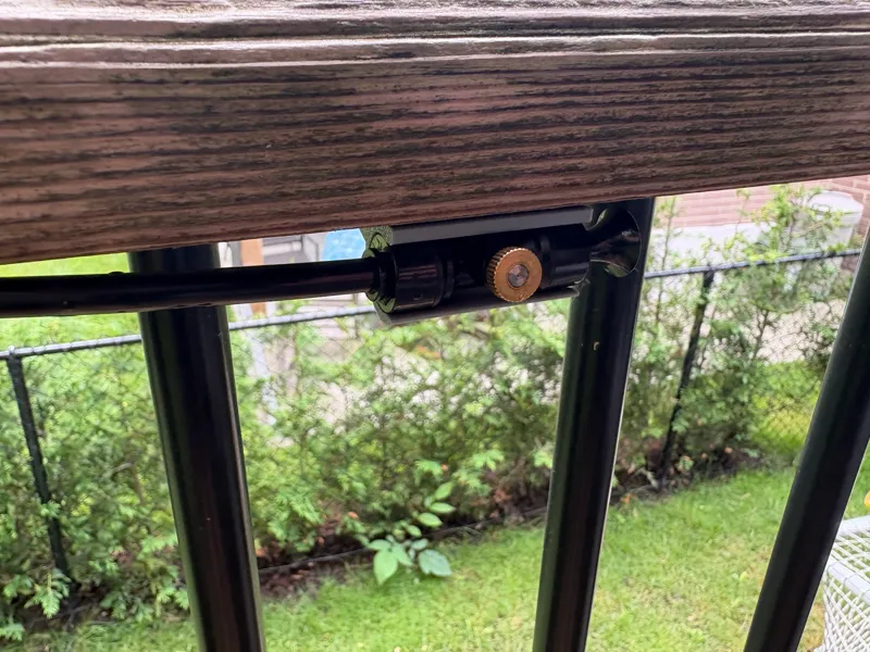 Misting Nozzle Railing Clip