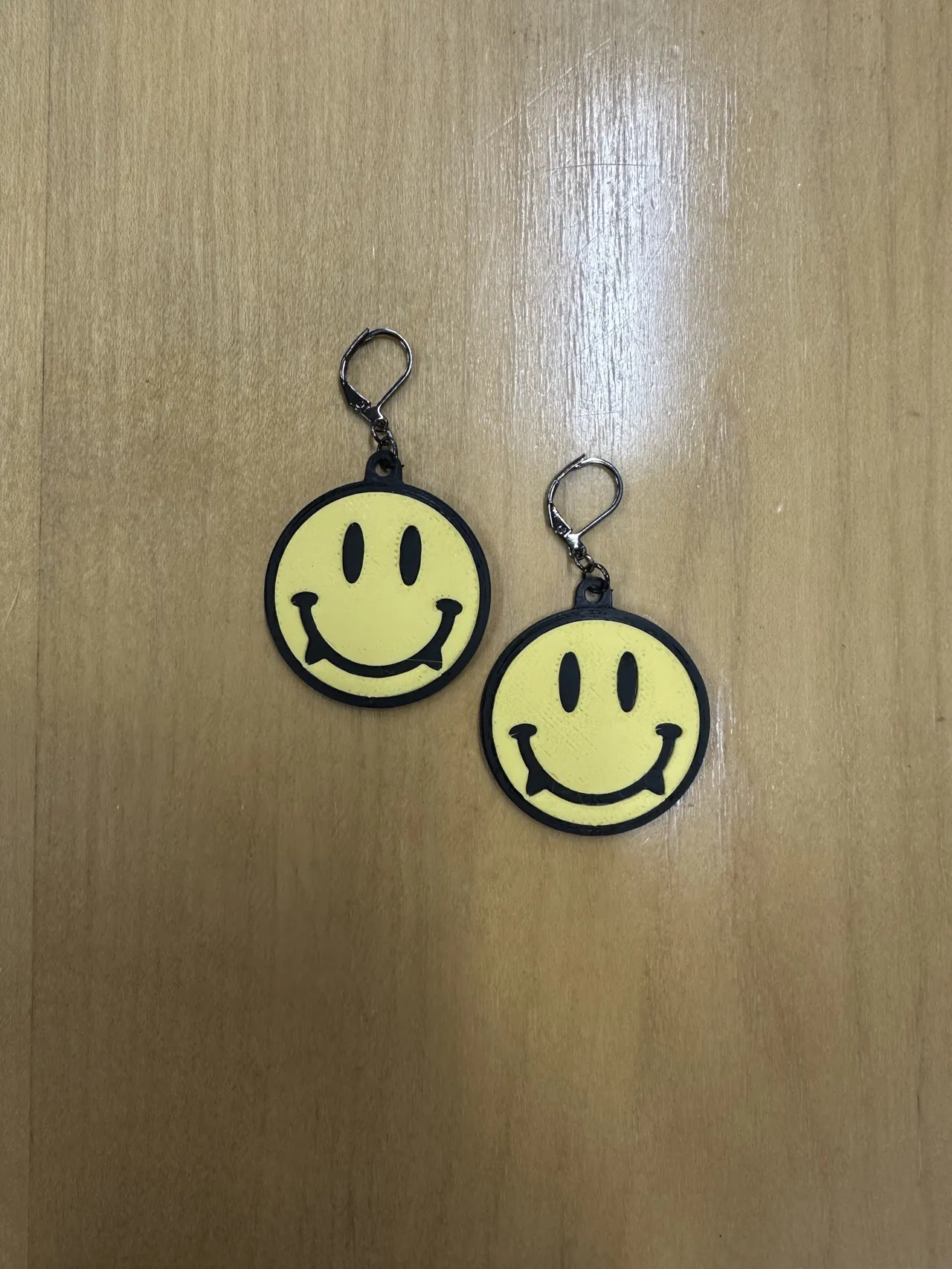 Vampire Emoji Earrings - Free Commercial License! view 2