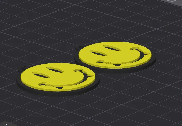 Vampire Emoji Earrings - Free Commercial License! view 4