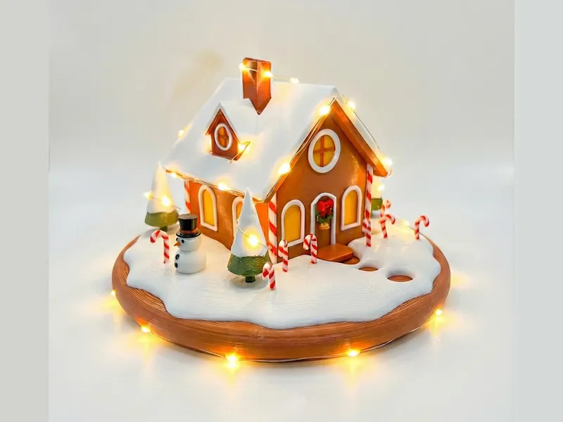 Gingerbread Christmas Village House