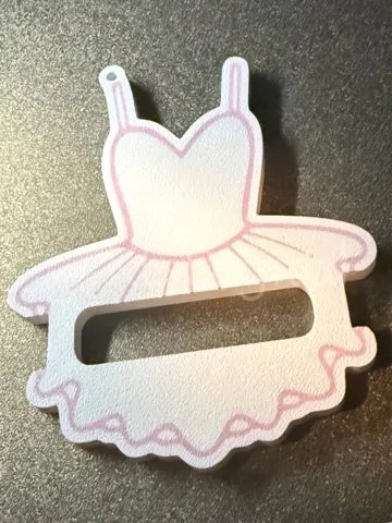 Accesorio para sujetar ligas de cabello: Tutu Hair Tie Holder — vista de referencia 2