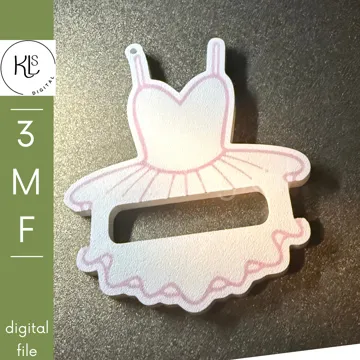 Accesorio para sujetar ligas de cabello: Tutu Hair Tie Holder — vista de referencia 4