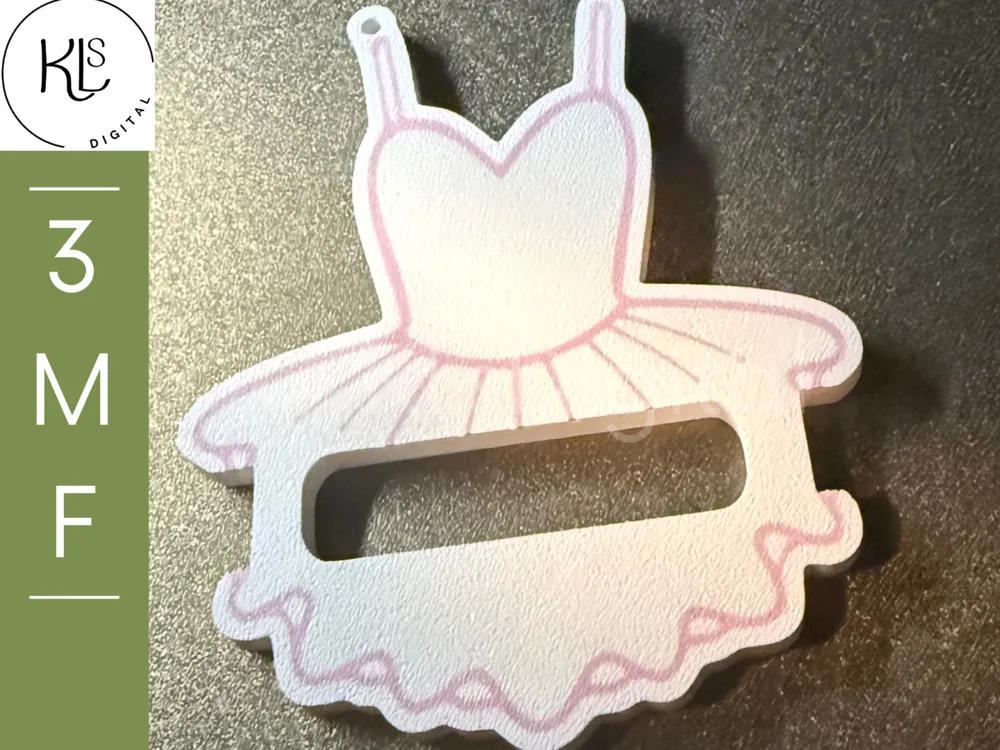 Accesorio para sujetar ligas de cabello: Tutu Hair Tie Holder. Referencia del modelo original.
