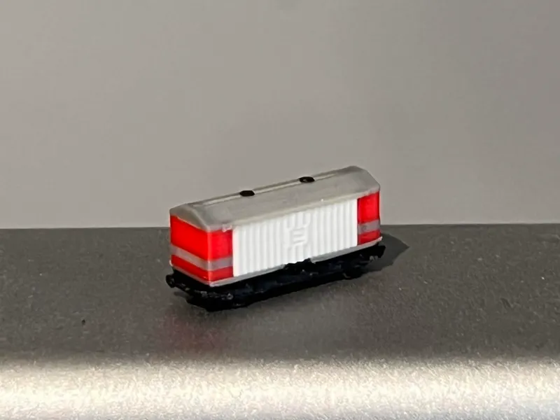 Brick Cargo Train Deluxe 4 - Toy or Display Model