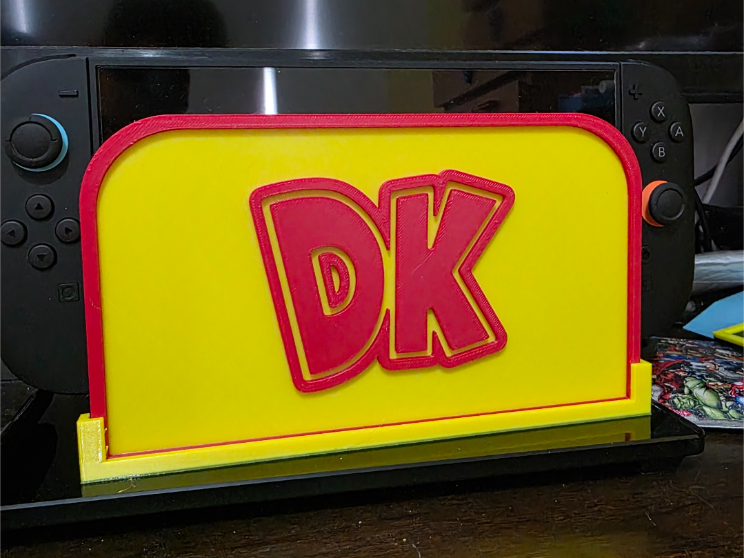 donkey kong switch 2 faceplate