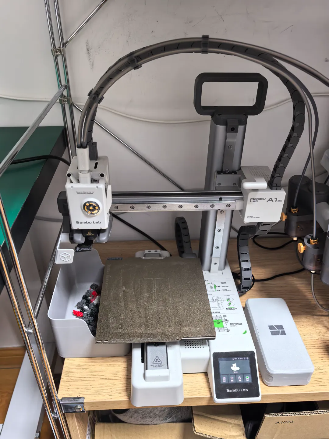 A1 mini X轴拖链 X Drag chain view 2