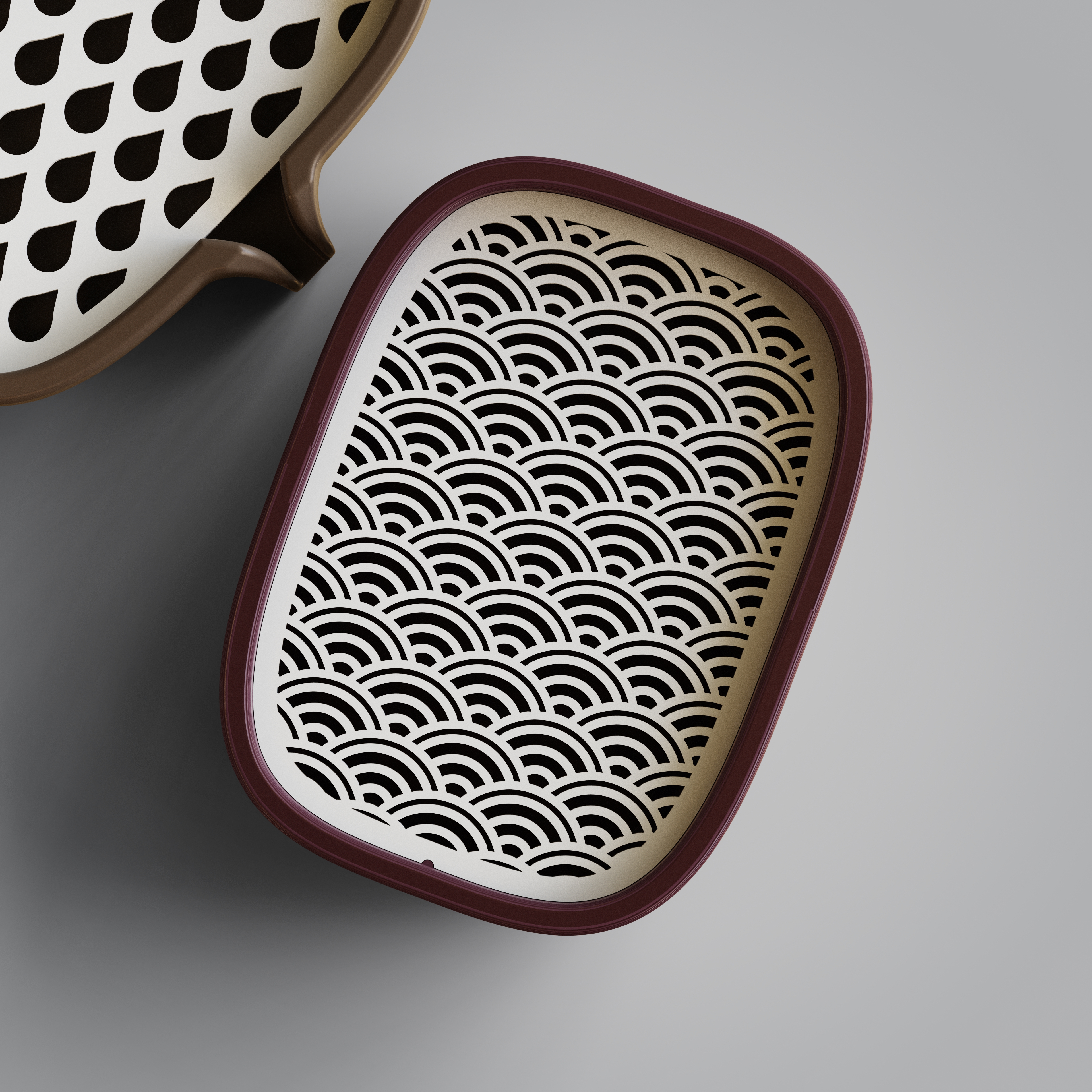 Geometric Soap Dish / Sponge Holder #6 - 1