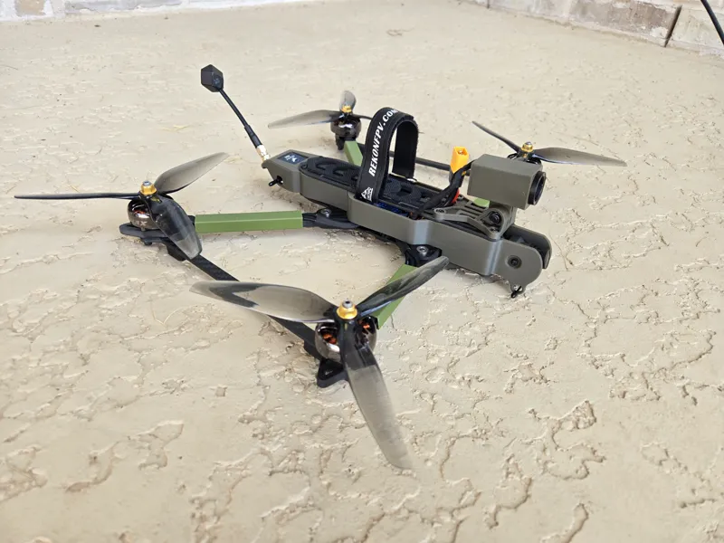 HGLRC Rekon 7 Side plates with camera mount