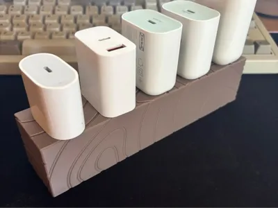 Organizer for chargers