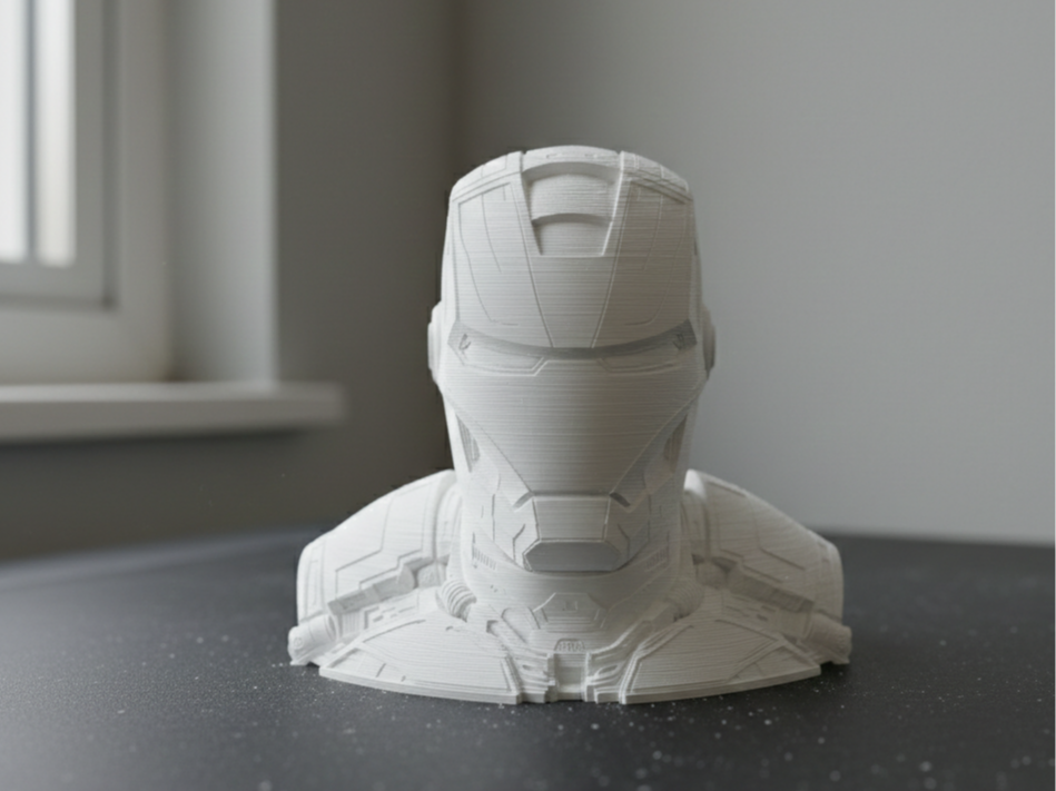 Iron Man Head Bust 3D Print Model 94