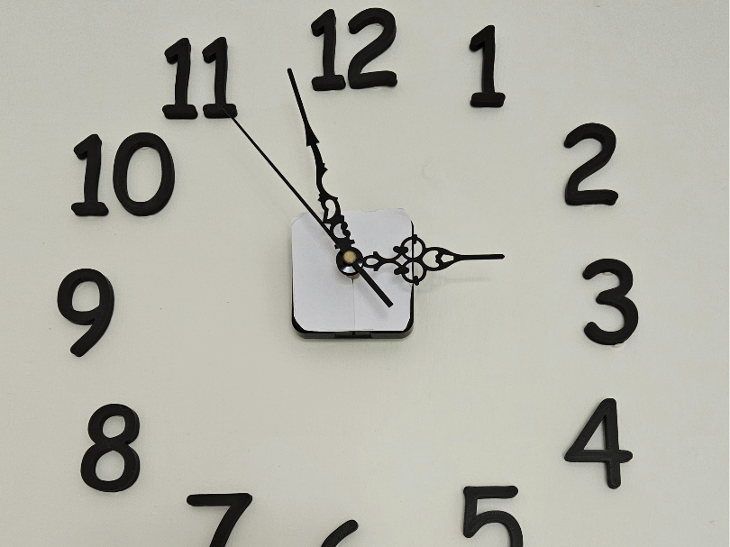 Wall Clock Numbers