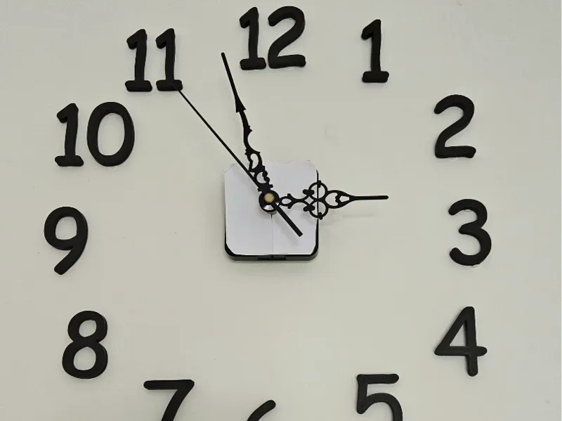 Wall Clock Numbers