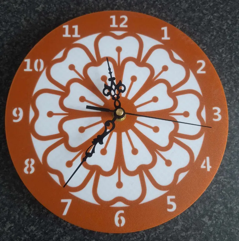 flower clock