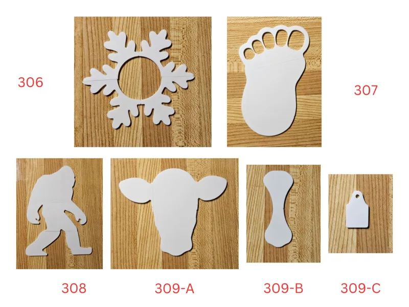 Stencil templates 83