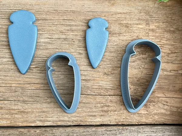 Emporte-pièce pointe de flèche pour bijoux