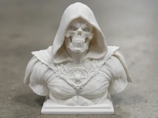 Jared Leto Skeletor He-man Bust 3D Print Model 4