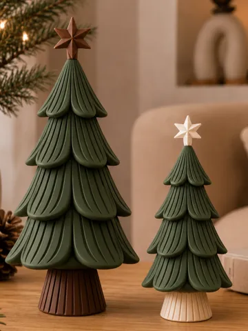 Estante o repisa: Christmas Tree Minimalistic Japandi Decor — vista de referencia 2