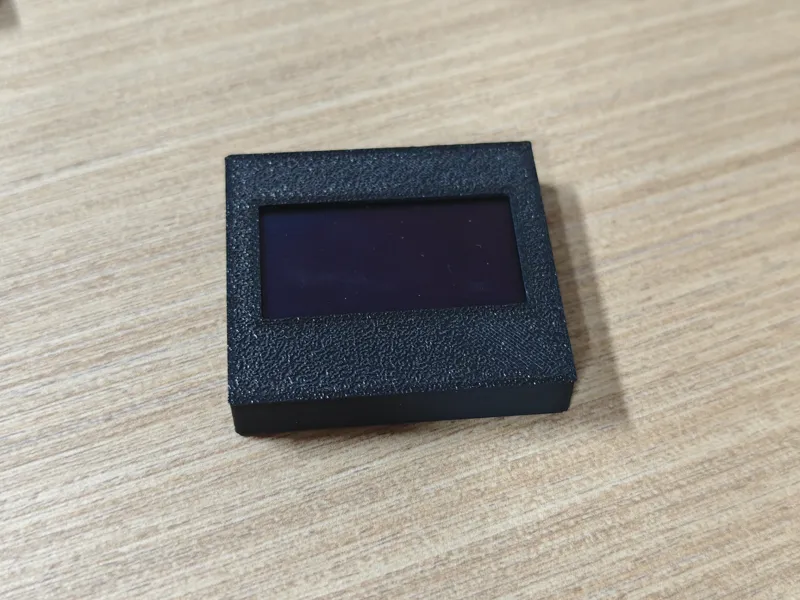 1.54寸oled 模块外壳，带驱动板，灌胶后可以防水