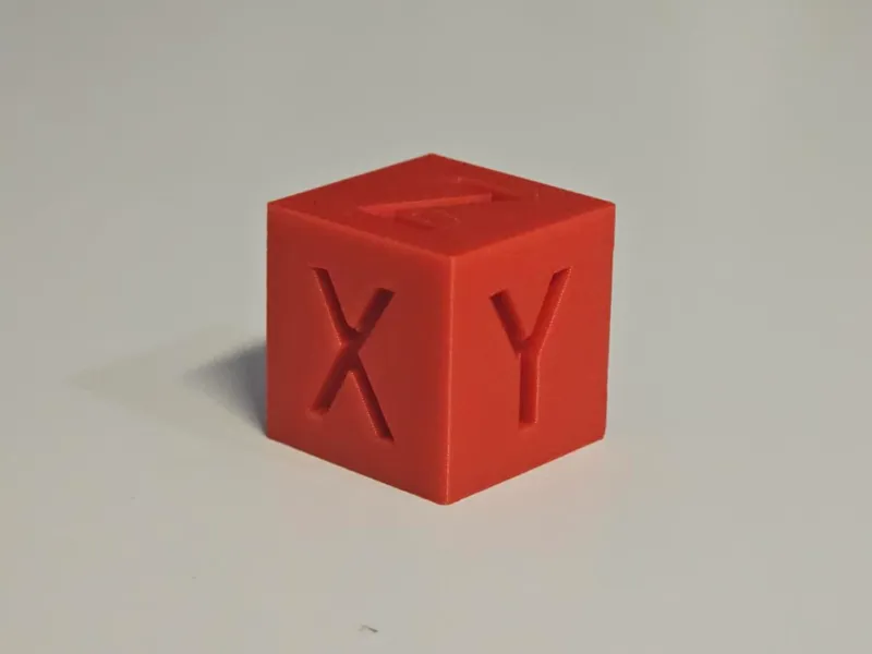 Calibration Cube Print Test 20mm XYZ