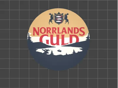 NORRLANDS GULD DRINK COASTER