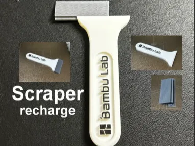 Bmabulab Scraper with rechargeable blade