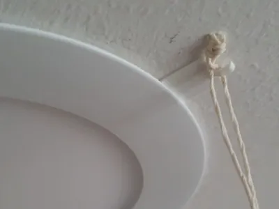 Hook for LED recess ceiling lights