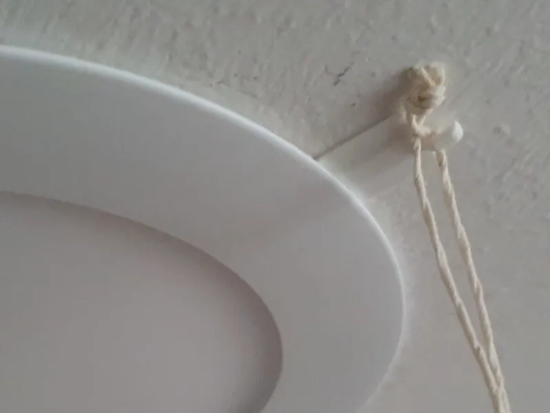 Hook for LED recess ceiling lights