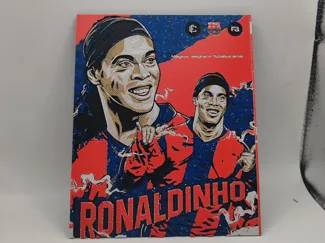 Plaque Mural 2D Ronaldinho