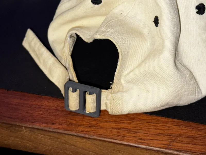 Buckle hat strap