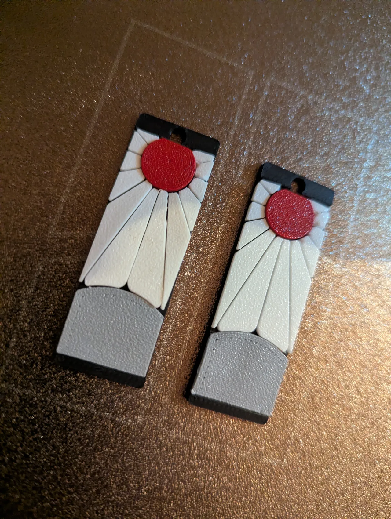 Orecchini Tanjiro view 2