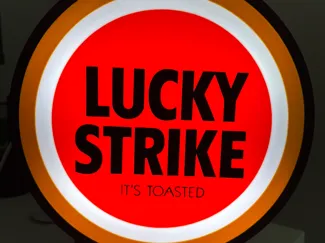 Lucky Strike Light Box