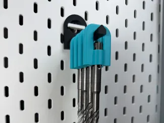 SDS-Plus Drill Holder – Click-In Storage System