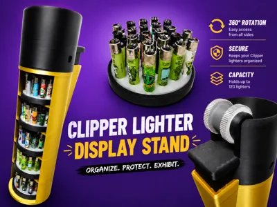 Clipper Lighter Display