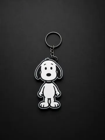 Llavero: adorable Snoopy keychain — vista de referencia 3