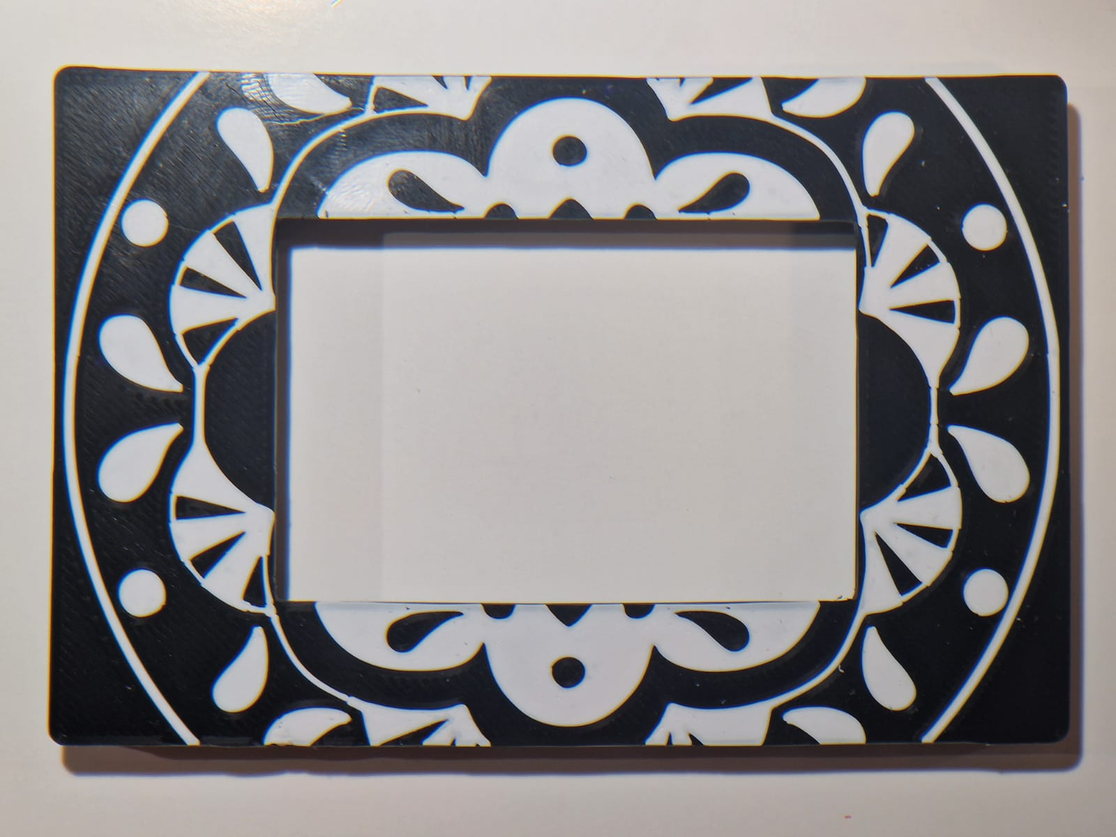 Placca mandala per la serie Vimar Plana e MAPAM