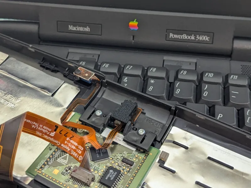 Apple Powerbook 3400c Broken Mouse Button Fix