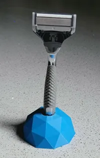Support géodésique brosse à dents et rasoir — photo 4