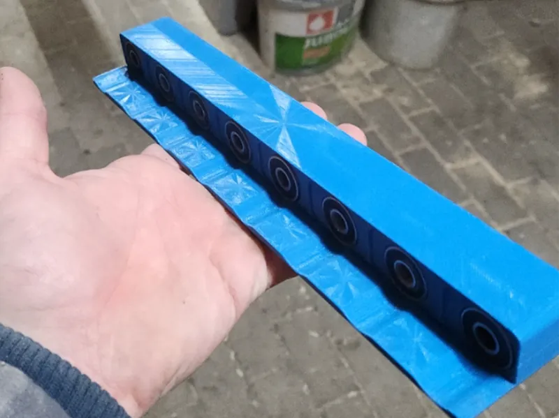 Dowel hole jig 8mm