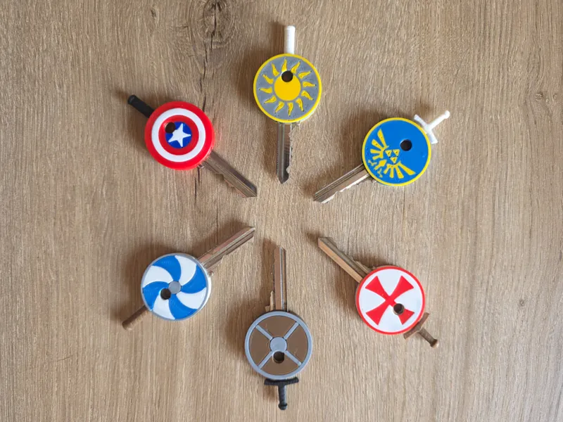 Sword and shield keycover