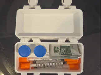 Compact Snaplock box for Insulin, Peptides