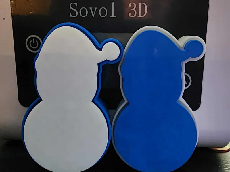 Snowman Clickey Fidget