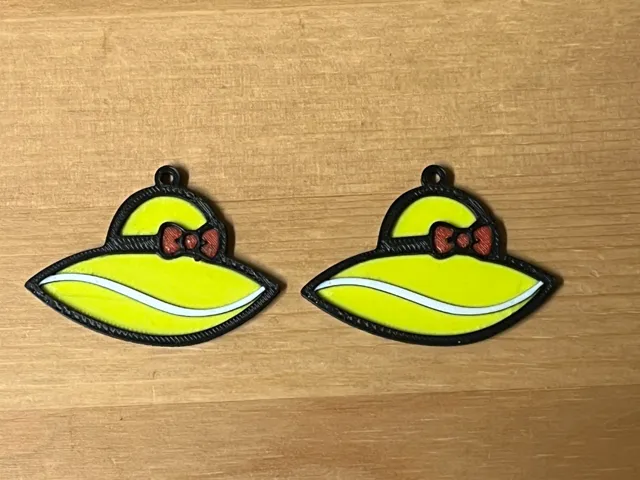 sunhat earrings