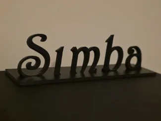 Scritta personalizzata