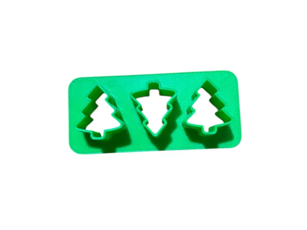 Emporte-pièce sapin pour pâte polymère