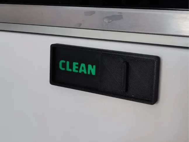 Clean Dirty Dishwasher Sign
