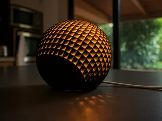 GlowShell Spherical Lamp Modern Design LED KIT-001