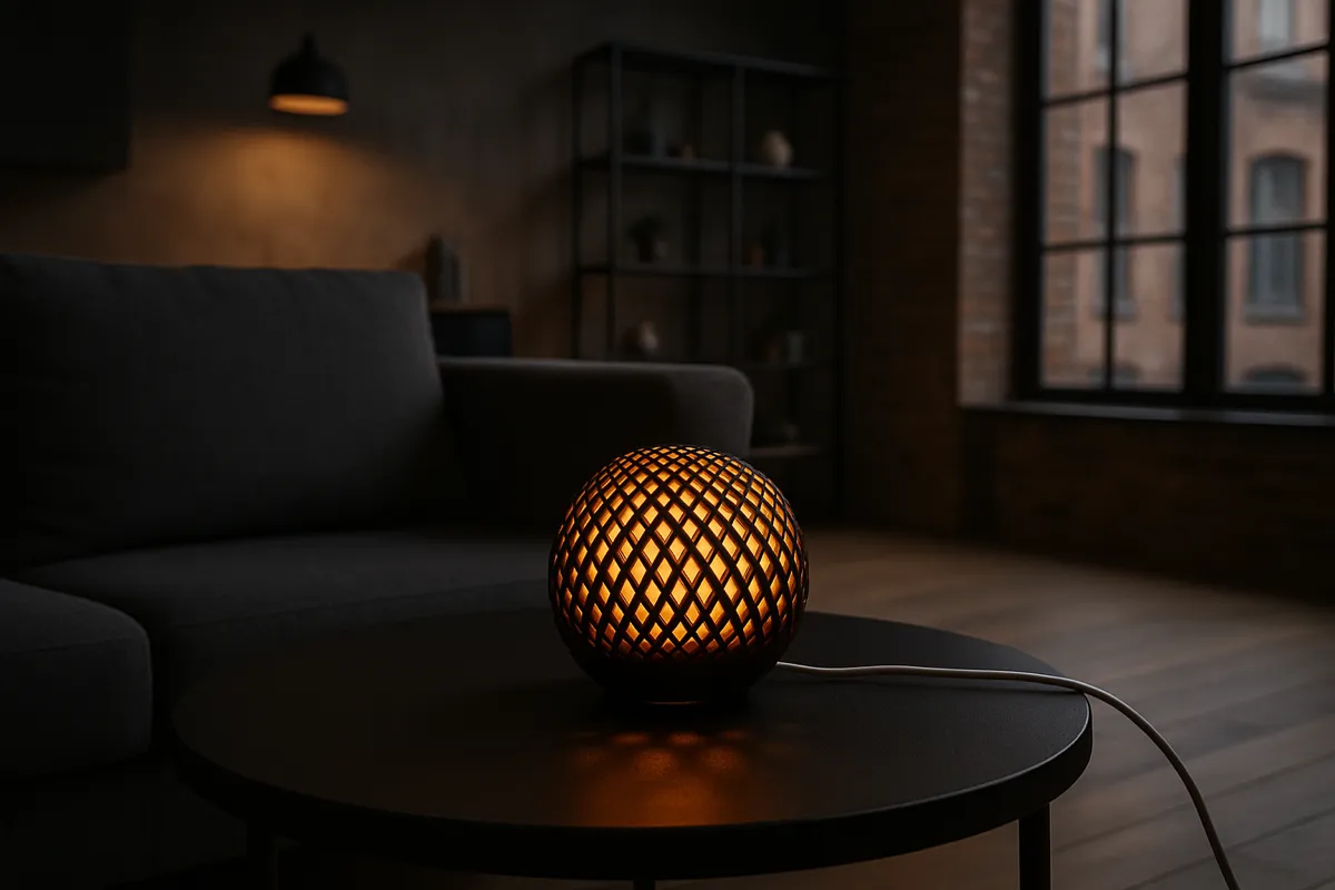 GlowShell Spherical Lamp Modern Design LED KIT-001 view 3