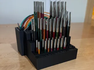 Interchangeable Knitting Needle Block