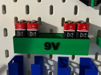 Ikea Skadis 9 volt Battery