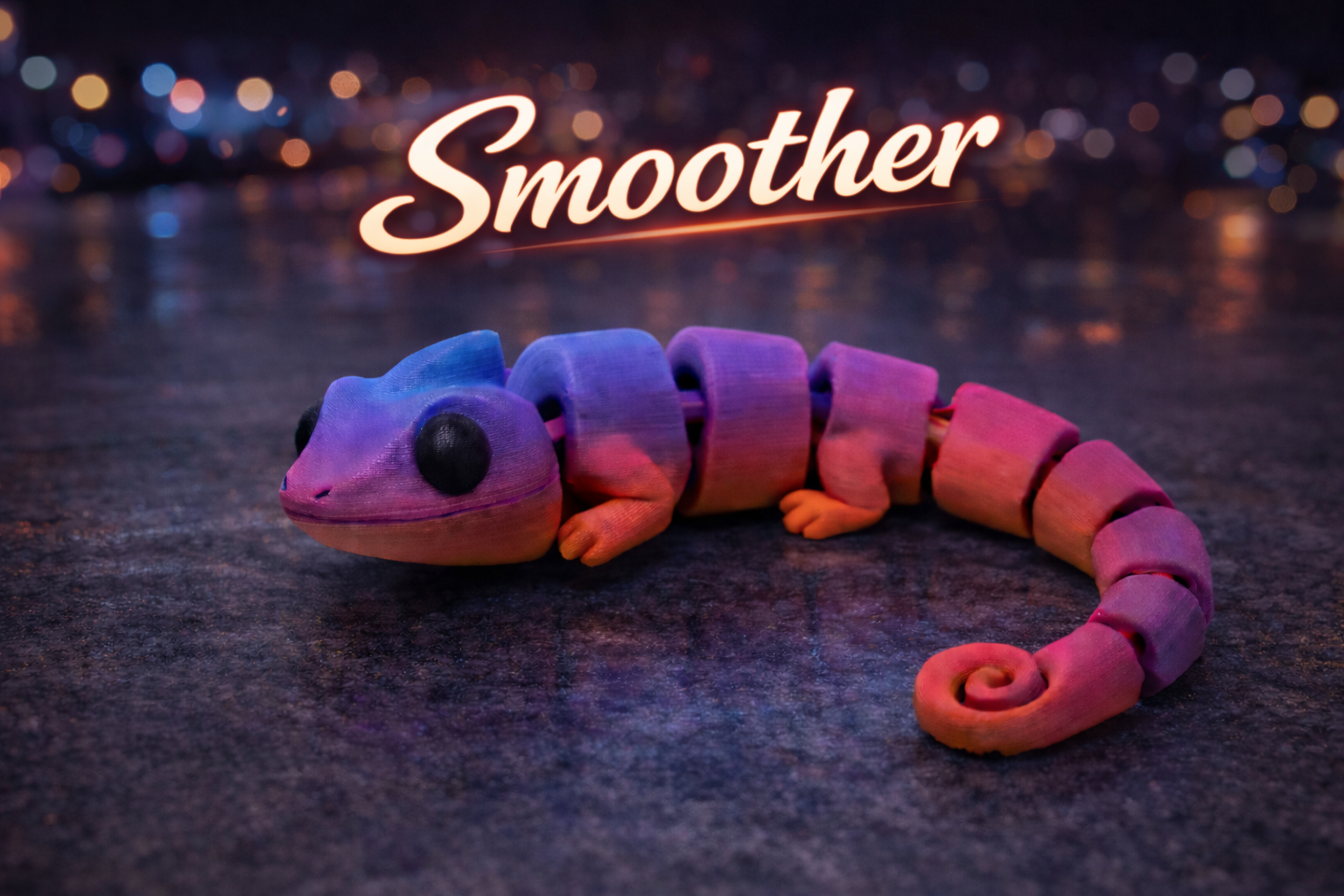 Miniatura 4 do modelo 3D Flexi Chameleon 